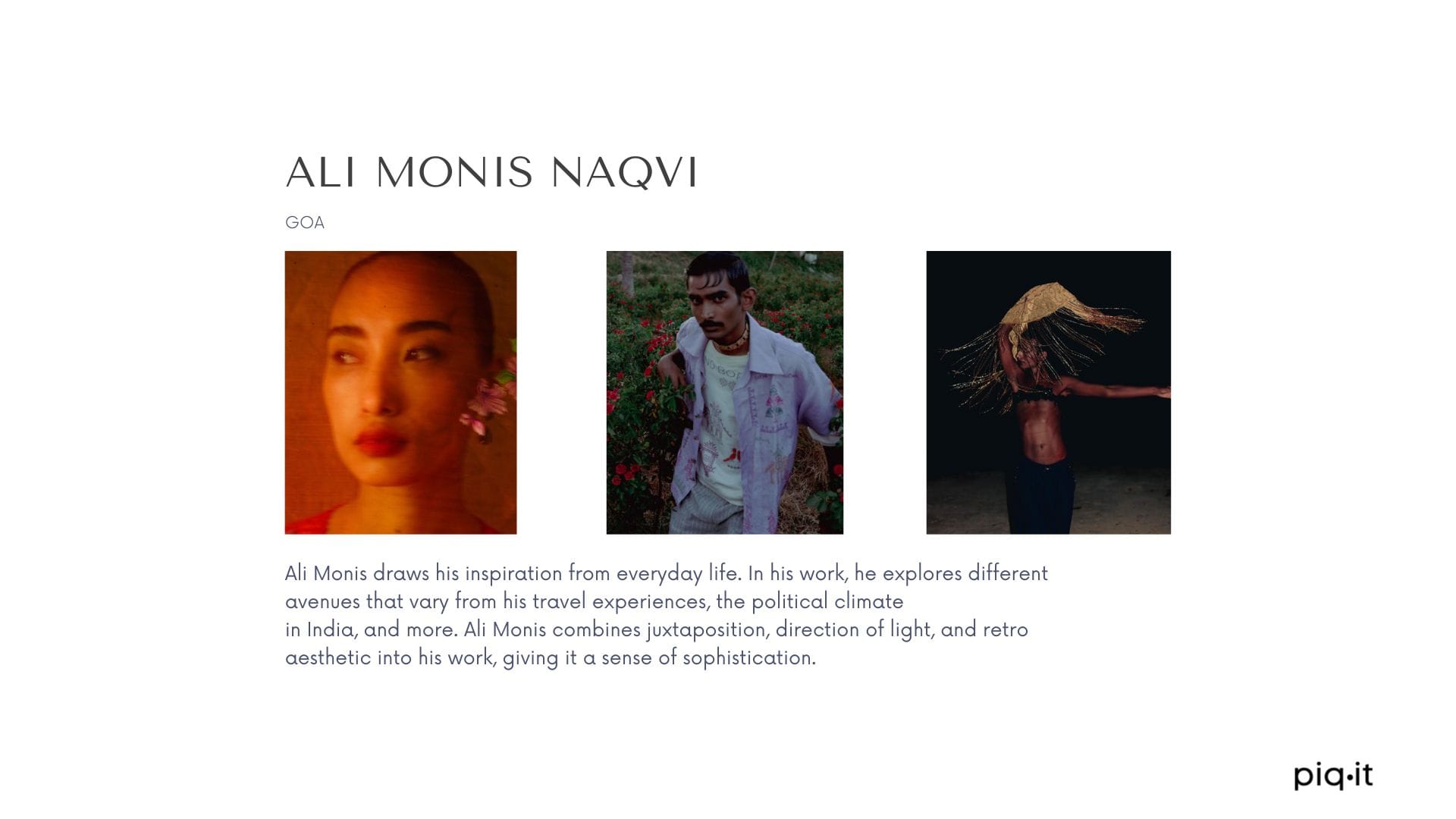 piqit picks: Photographers Shaping the Indian Fashion Space